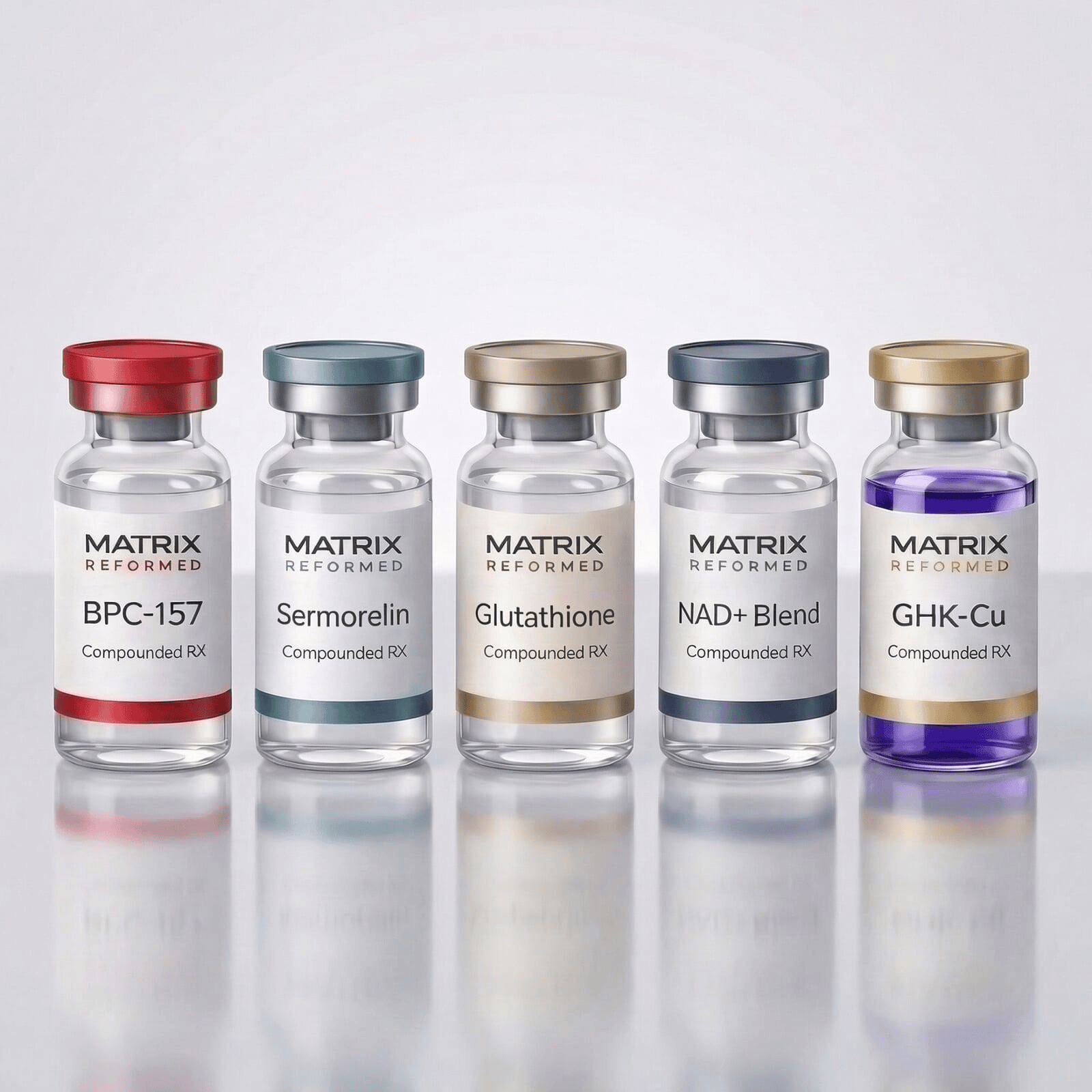 Matrix Reformed Compounded RX Vials